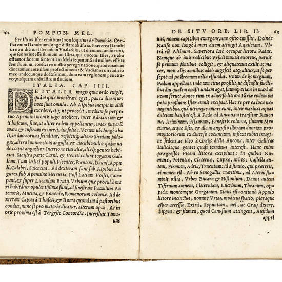 De Situ Orbis Libri Tres. Cum Annotationibus Petri Ioannis Olivarij Valentini...
