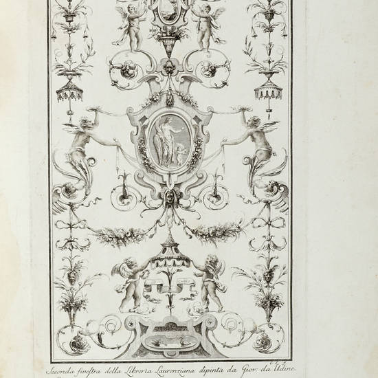 Ornati Presi da Graffiti e Pitture antiche Esistenti in Firenze disegnati ed incisi in 40 rami da Carlo Lasinio Trevigiano E Dedicati Al Merito Singolare Dell'Ill.mo Sig.re Marco del Rosso...