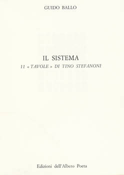 Il Sistema 11 "Tavole" di Tino Stefanoni.