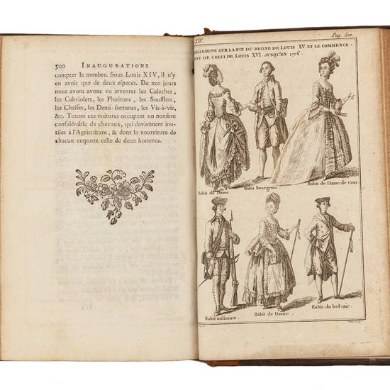 Histoire des inaugurations des rois, empereurs, et autre souverains de l'univers depuis leur origine jusqu'a présent...des principaux faits, moeurs, costumes & usages les plus remarquables des Francois, depuis Pepin jusqu'à Louis XVI. Histoire des inaugurations des rois, empereurs, et autre souverains de l'univers depuis leur origine jusqu'a présent...des principaux faits, moeurs, costumes & usages les plus remarquables des Francois, depuis Pepin jusqu'à Louis XVI.