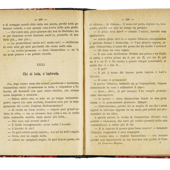 La lanterna magica di Giannettino [...] illustrato da E. Mazzanti. LEGATO CON: Perodi Emma, I bambini delle diverse nazioni a casa loro con 31 vignette appositamente disegnate da Enrico Mazzanti.