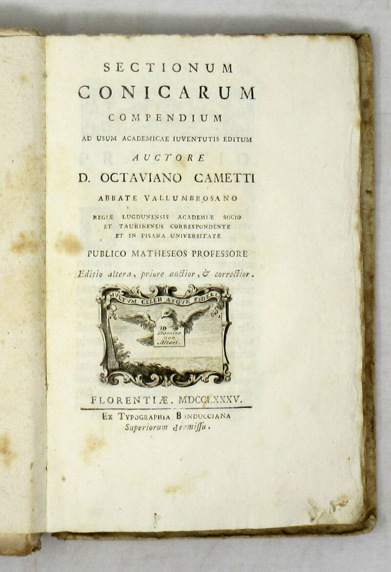 Sectionum Conicarum Compendium...Editio altera... Sectionum Conicarum Compendium...Editio altera...