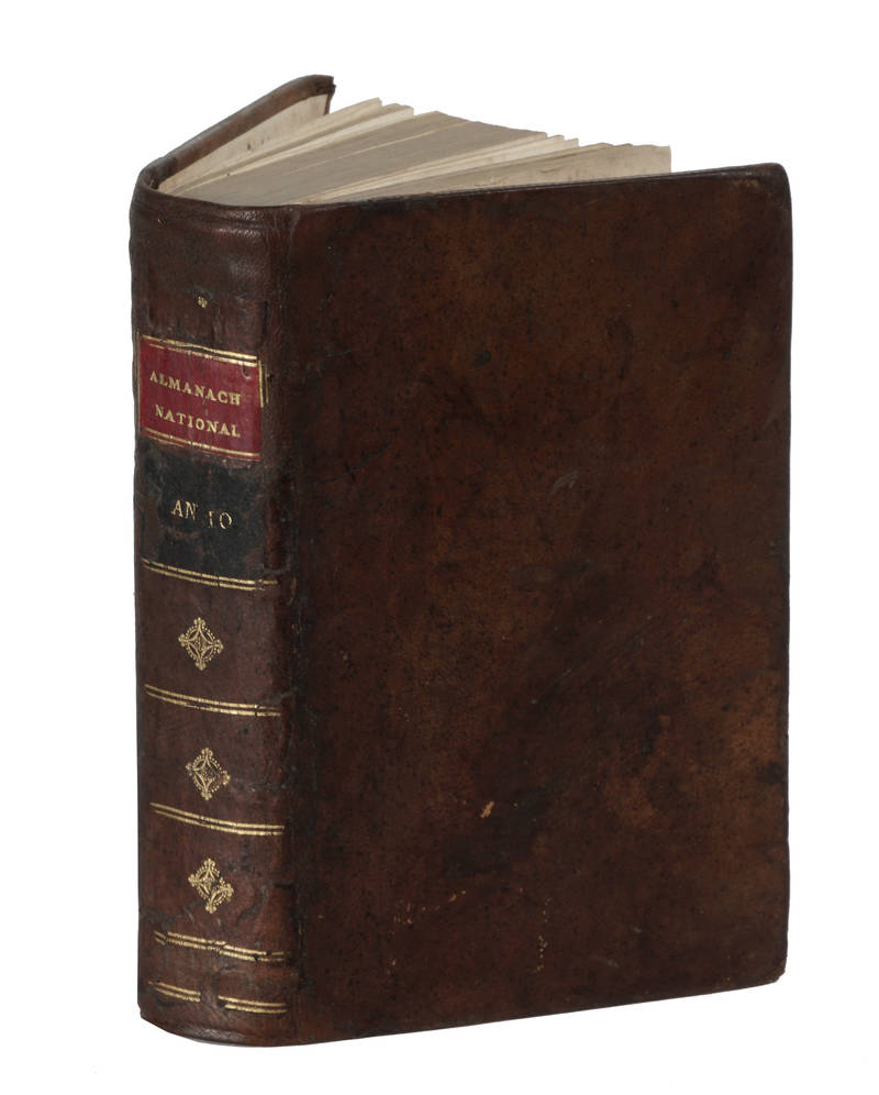ALMANACH national de France. An X. ALMANACH national de France. An X.