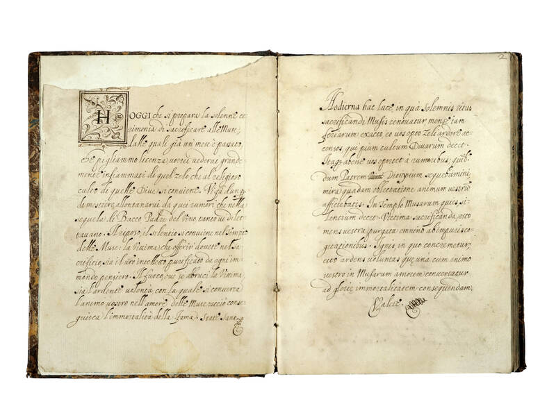Del modo di scriver lettere. Testo in italiano con traduzione a fronte in latino. Del modo di scriver lettere. Testo in italiano con traduzione a fronte in latino.