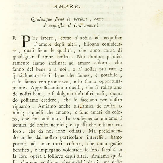 Il Giovane Cittadino istruito nella Scienza Civile e nelle Leggi dell'Amicizia.