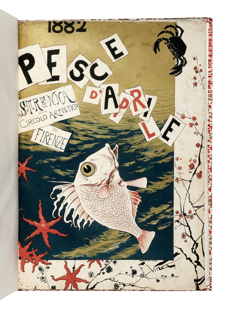 Pesce D'Aprile. Strenna del Circolo Artistico Fiorentino. 1882