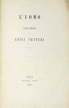 L'uomo. Cenni biblici.