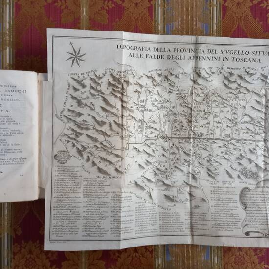 Descrizione della Provincia del Mugello con la Carta Geografica del medesimo aggiuntavi un'antica Cronica della Nobil Famiglia Da Lutiano creduta di Consorteria Degli Ubaldini già Signori dell'istesso Mugello... Descrizione della Provincia del Mugello con la Carta Geografica del medesimo aggiuntavi un'antica Cronica della Nobil Famiglia Da Lutiano creduta di Consorteria Degli Ubaldini già Signori dell'istesso Mugello...