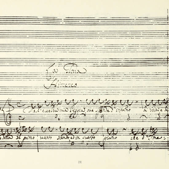 Due Serenate. Partitura in facsimile. Saggio introduttivo a Cura di Michael Talbot e Paul Everett con l'edizione dei testi poetici.