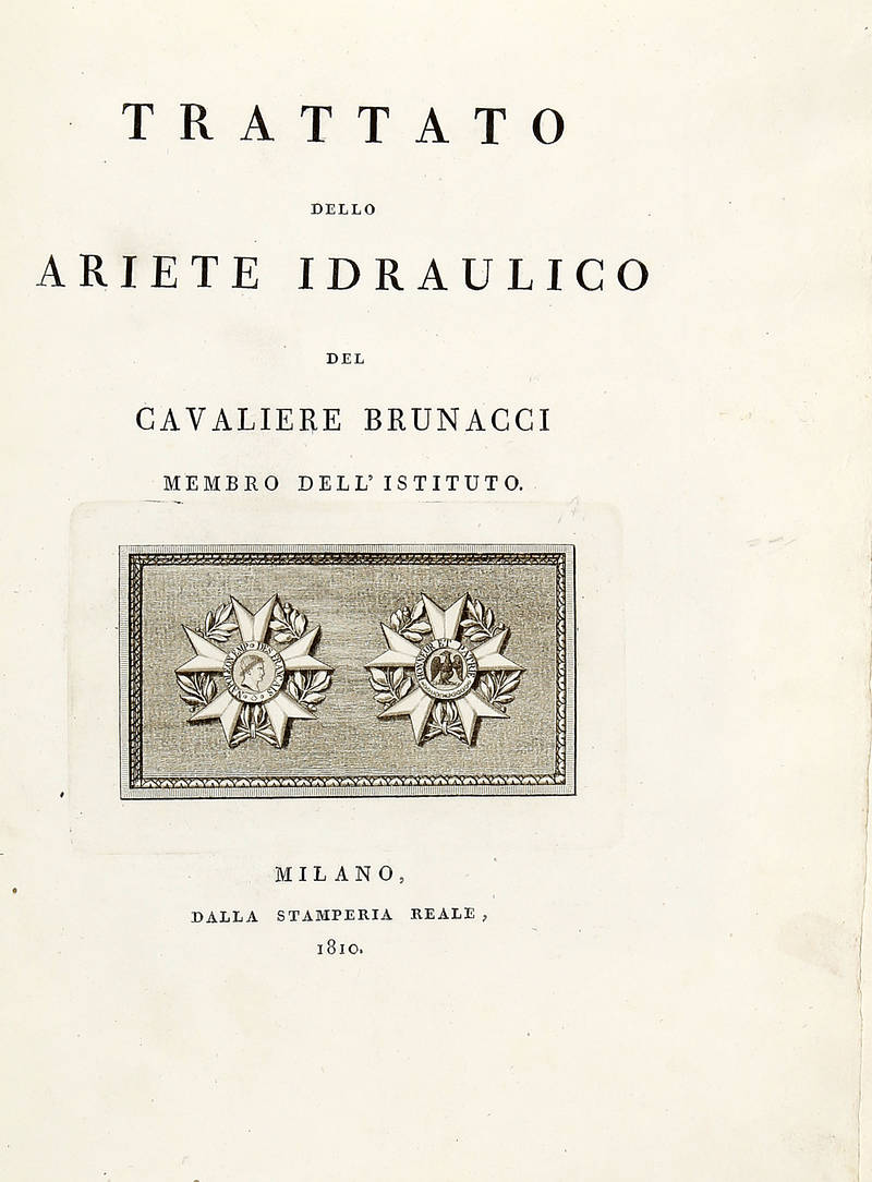 Trattato dello Ariete Idraulico. Trattato dello Ariete Idraulico.