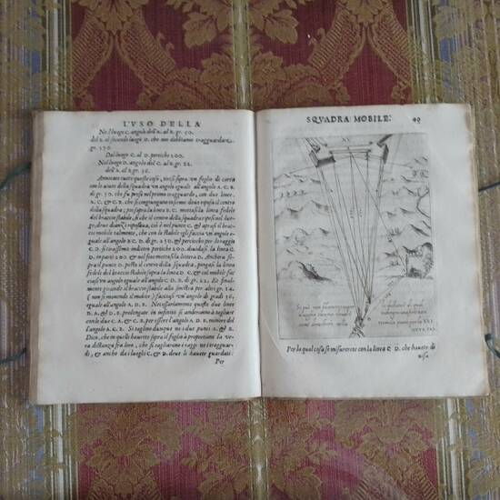 L'uso della Squadra Mobile con la quale per Teorica et Pratica si Misura Geometricamente ogni distanza altezza, e profondità....il tutto con le sue Dimostrationi intagliate in Rame... L'uso della Squadra Mobile con la quale per Teorica et Pratica si Misura Geometricamente ogni distanza altezza, e profondità....il tutto con le sue Dimostrationi intagliate in Rame...