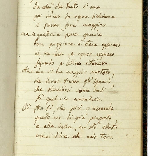 Crisi amorosa. Libro secondo. Raccolta di versi. 1838.